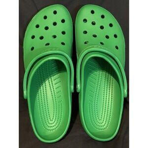 Brand New Crocs - Vibrant Grass Green  Men's Size 16 Women's 17.5 Unisex!